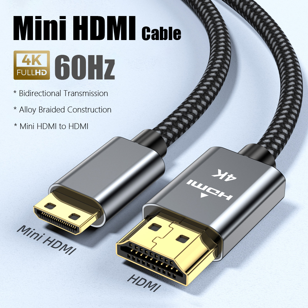 Home Cinema Projector 4K - Câble HDMI vers Mini HDMI 4K