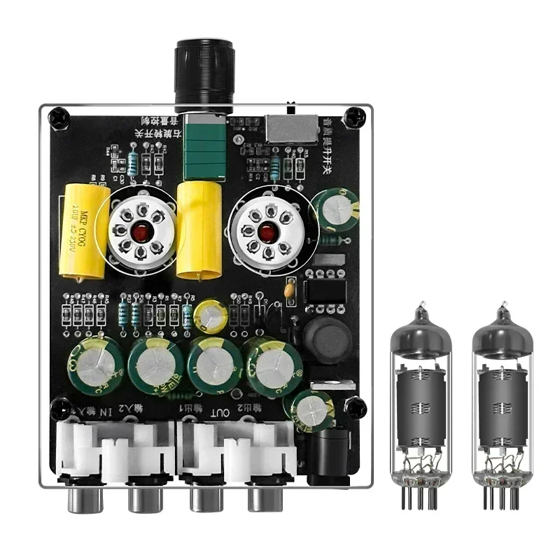 Home Theater Speaker - Préamplificateur à tubes 6K4 amélioré, amplificateurs