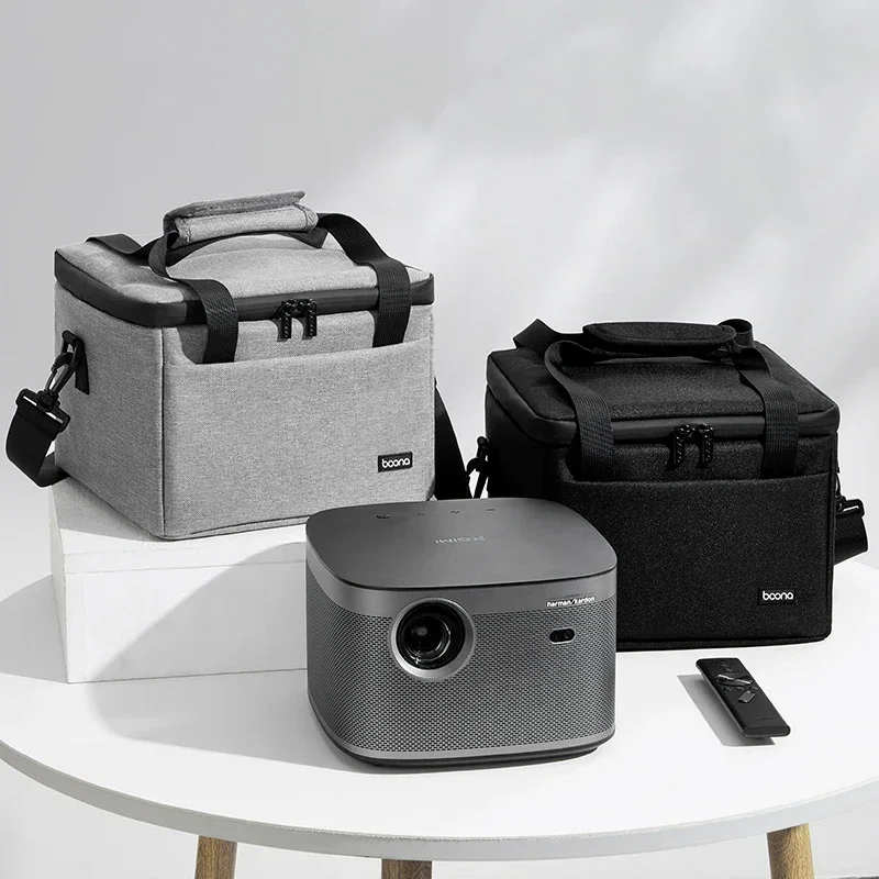 Projector Carrying Bag - Sac de rangement portable gris pour