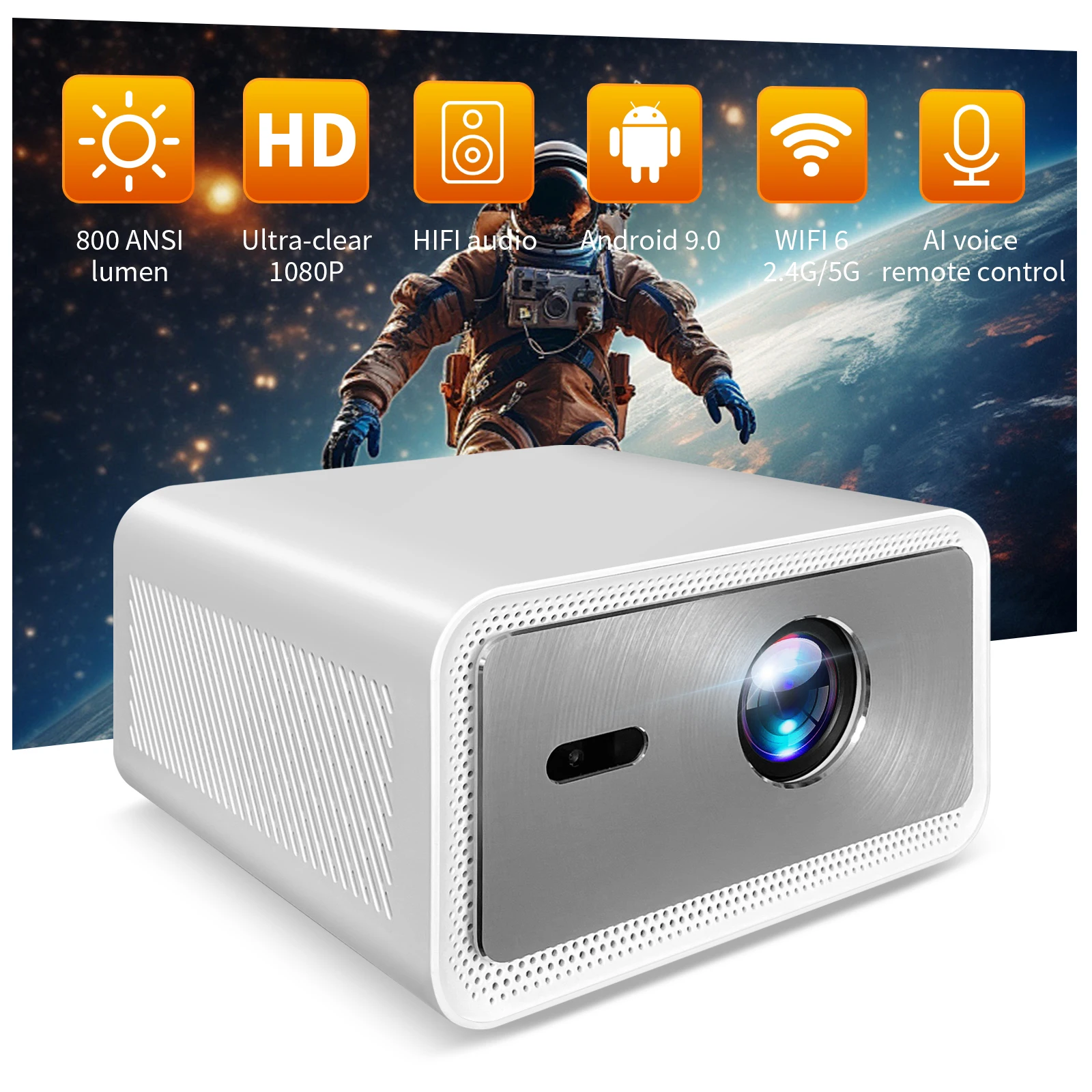 Home Cinema Experience - Projecteur 4K Ultra HD 2025 avec