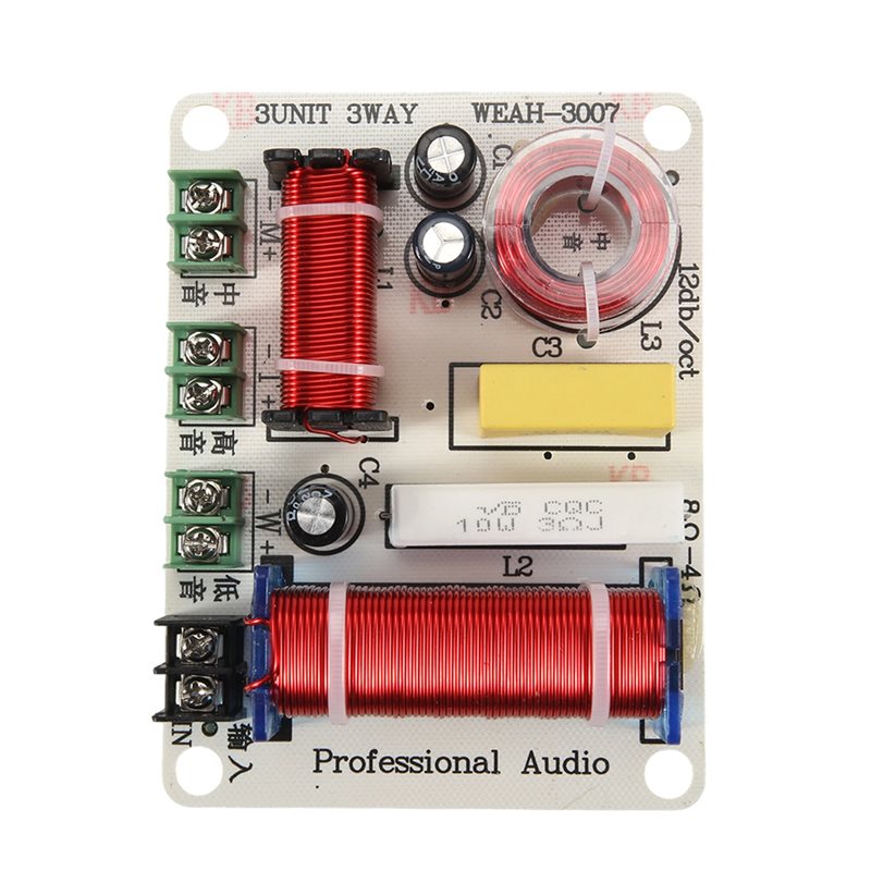 Home Cinema Audio System - Diviseur de fréquence audio Treble+Midrange+Bass Hifi