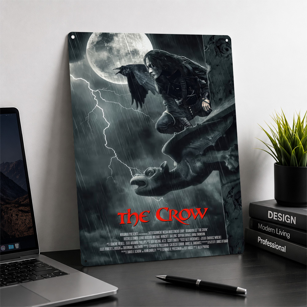Affiche de film The Crow, Déco - Home Cinema Gifts avis et prix