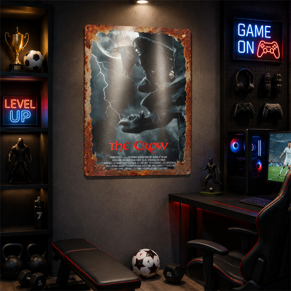 Affiche de film The Crow, Déco - Home Cinema Gifts avis et prix