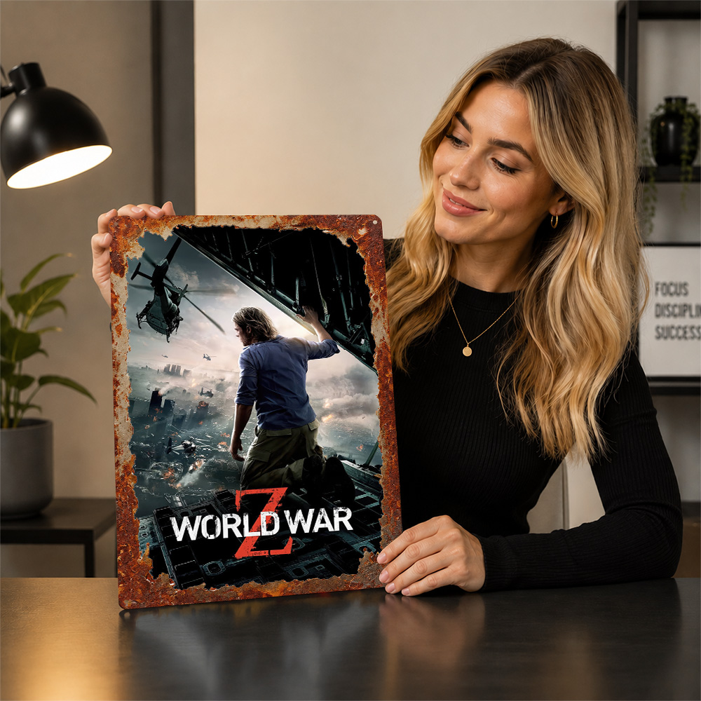 Affiche de film World War Z, A - Home Cinema Gifts avis et prix