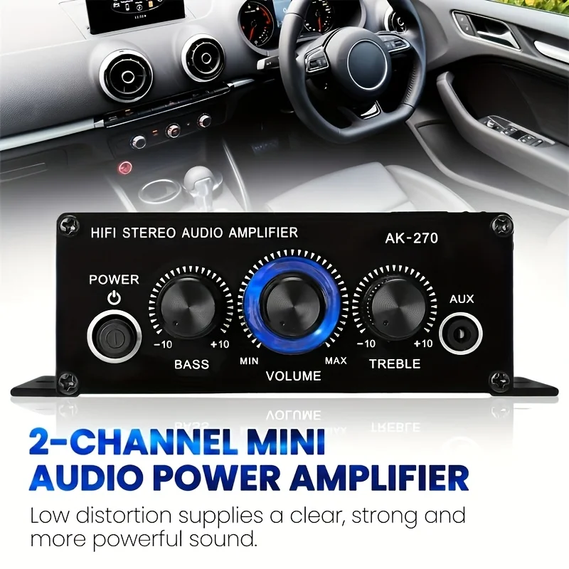 Amplificateur stéréo HiFi AK-2 - Home Cinema Audio System avis et prix
