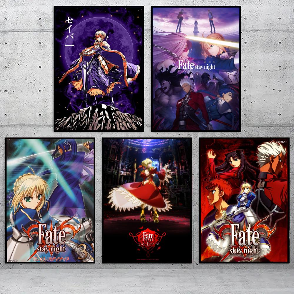 Affiche F-Fate Stay Night auto - Home Cinema Night avis et prix