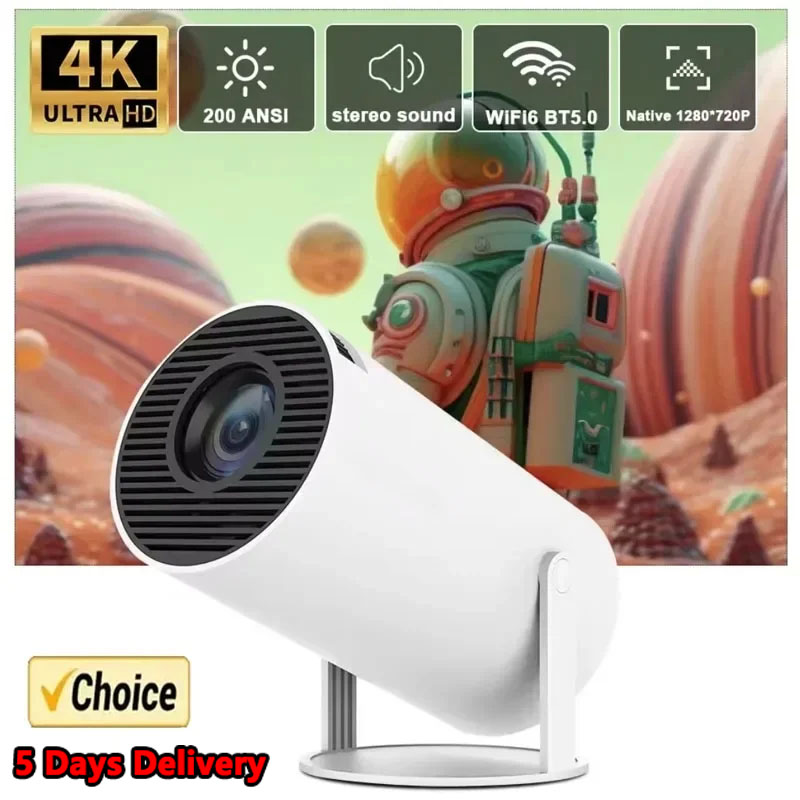 Nouveau projecteur 4K Android  - Home Cinema Projector 4K avis et prix