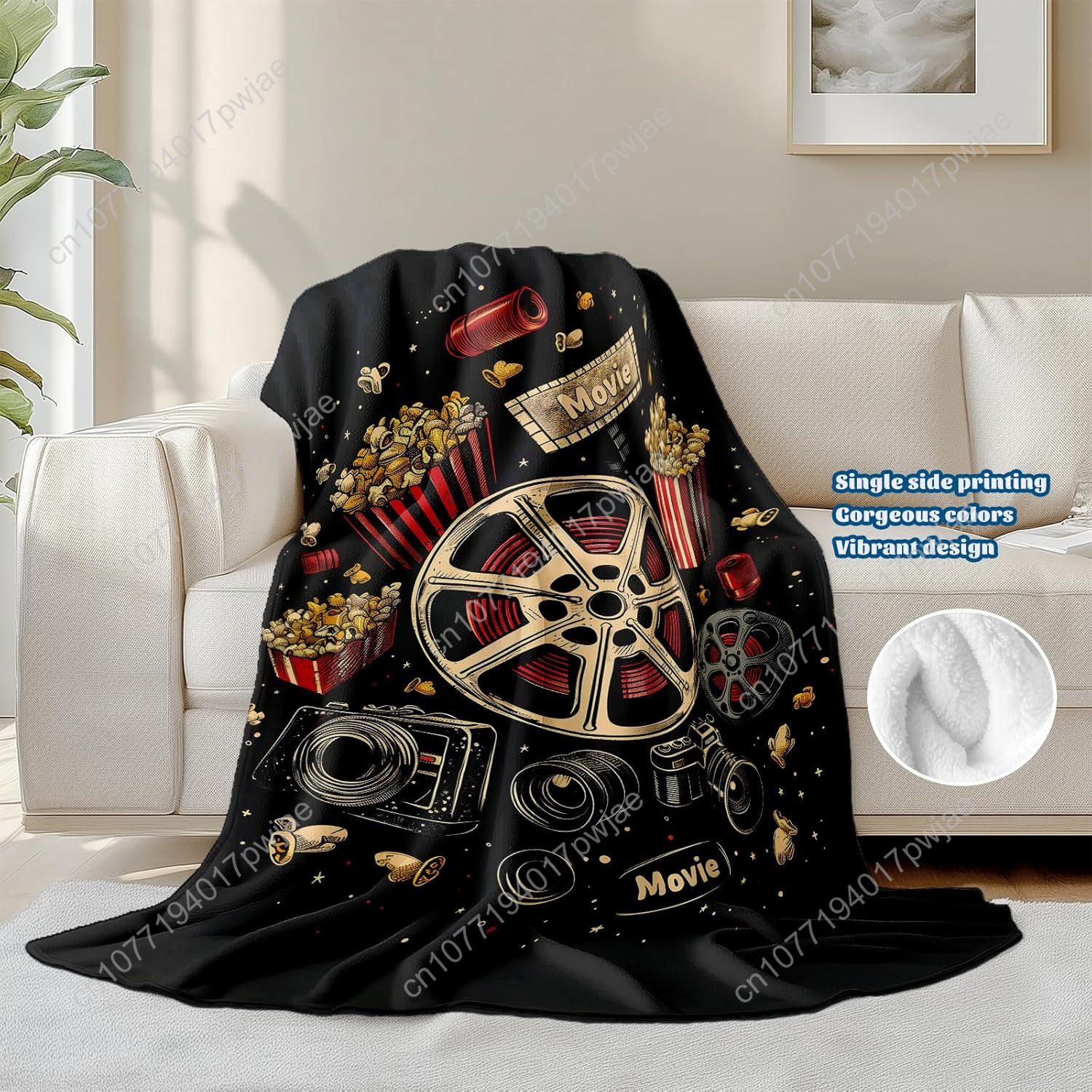 Couverture de pop-corn de bill - Home Cinema Gifts avis et prix