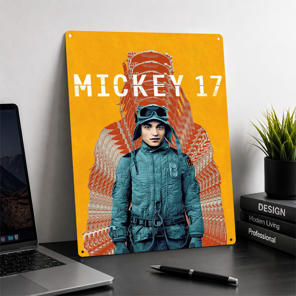Affiche Métallique du Film Mic - Home Cinema Gifts avis et prix