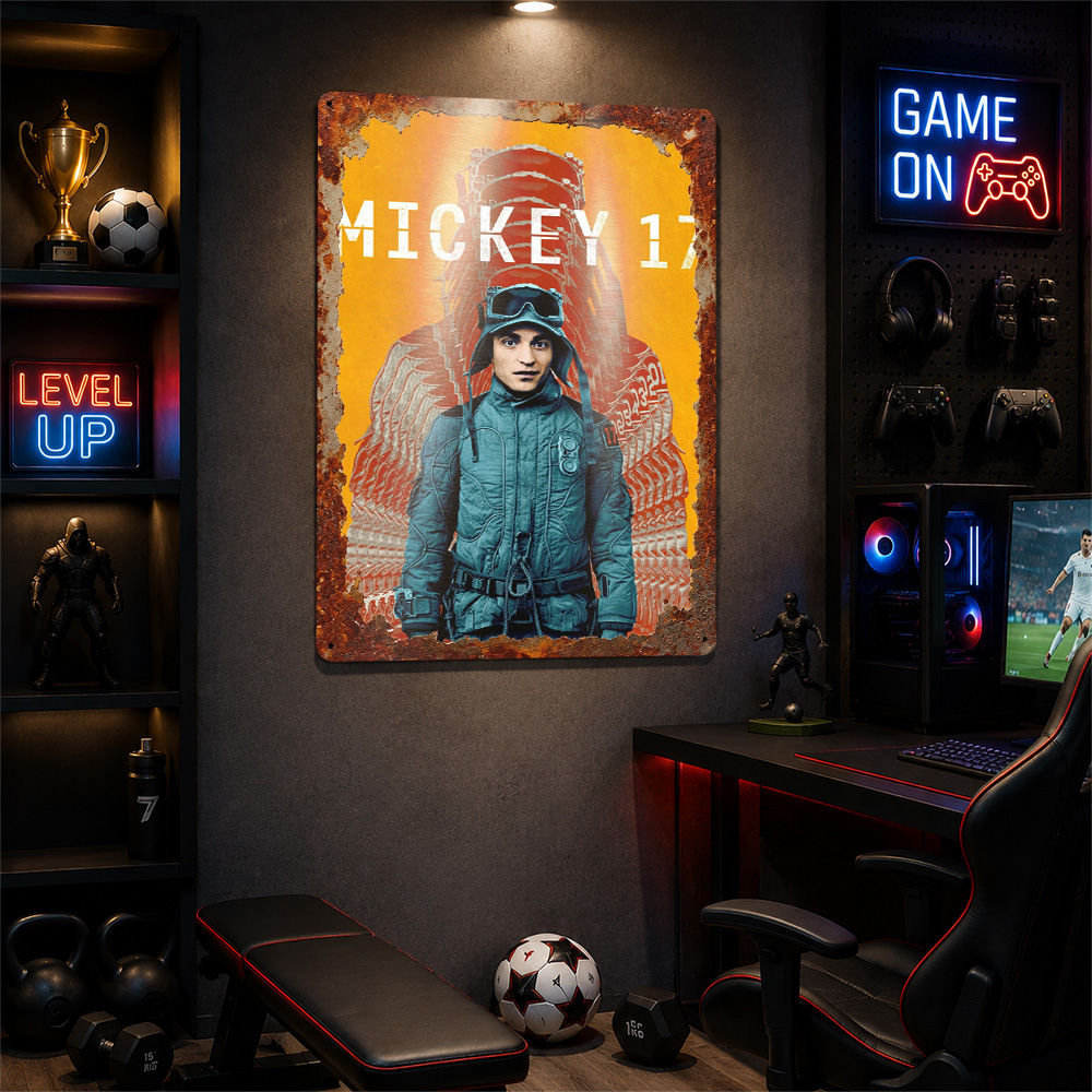 Affiche Métallique du Film Mic - Home Cinema Gifts avis et prix