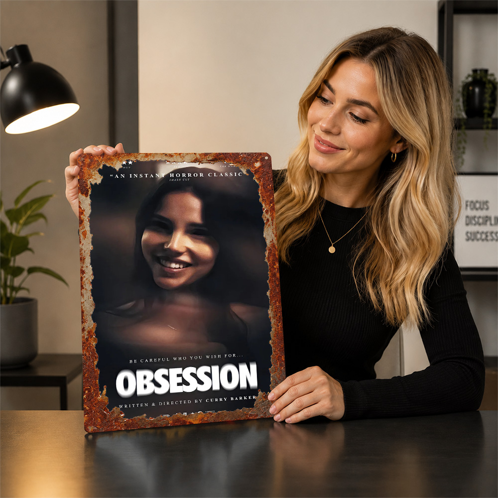 Affiche Métallique Film Obsess - Home Cinema Gifts avis et prix