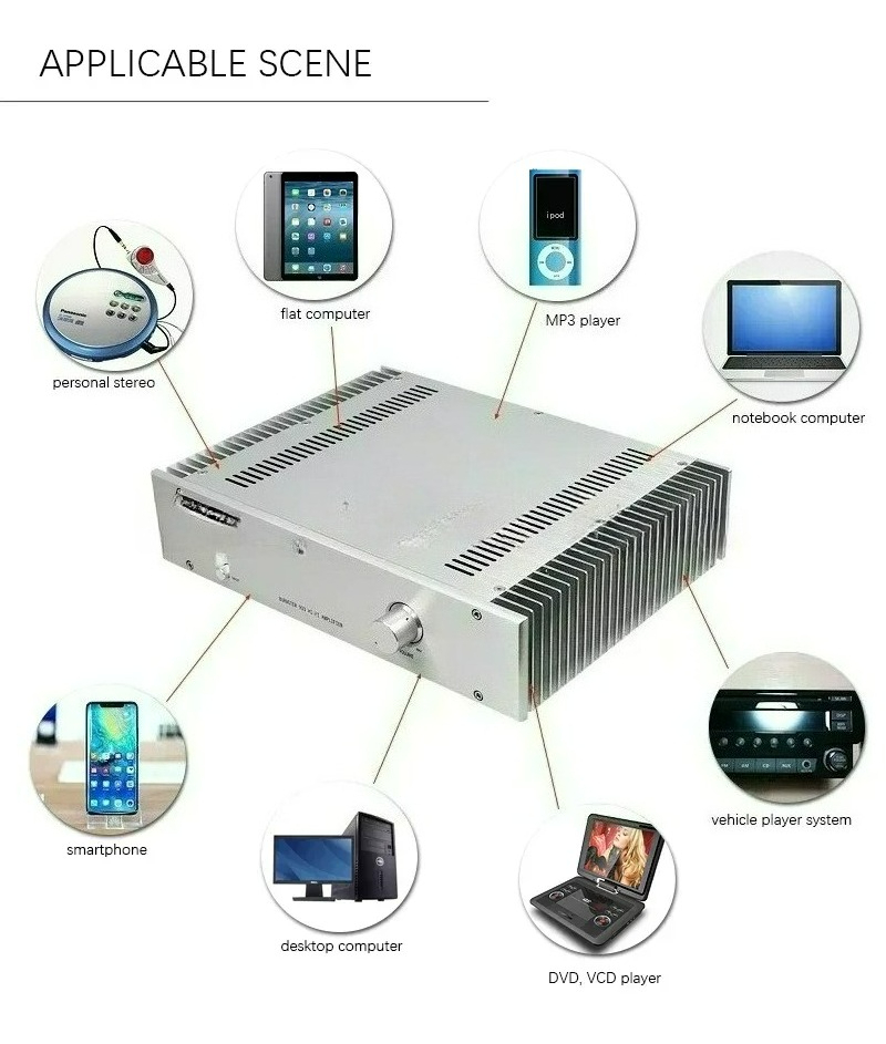 Amplificateur de puissance aud - Home Theater Speaker avis et prix