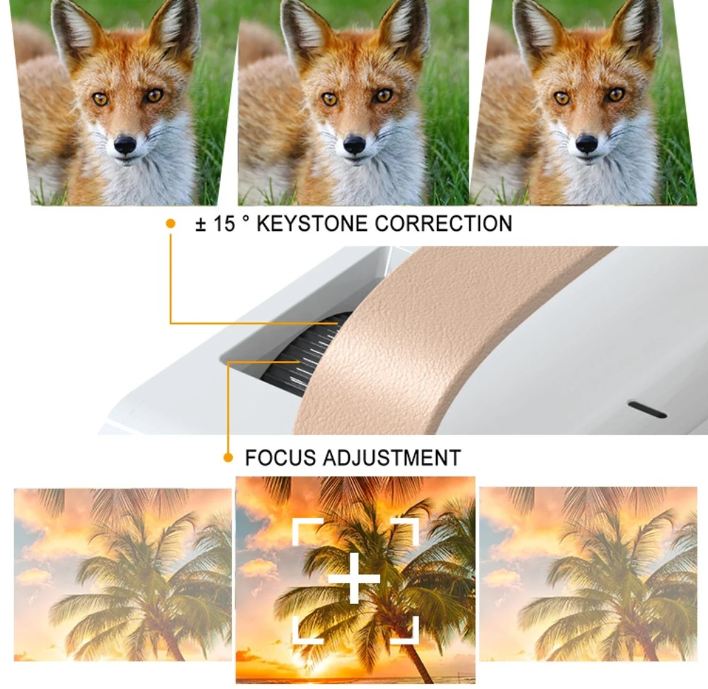 Projecteur intelligent Portabl - Home Theater Speaker avis et prix